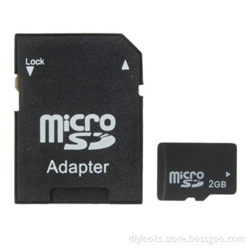 2GB High Speed Class 4 microSD (TF) Memory Card from Taiwan (100% Real Capacity)